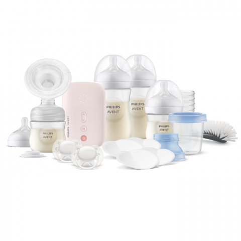 Set pentru alaptare cu pompa de san electrica Philips Avent, SCD340/31, Philips [4]