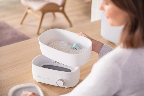 Sterilizator si uscator de biberoane electric, SCF293/00, Philips Avent [9]