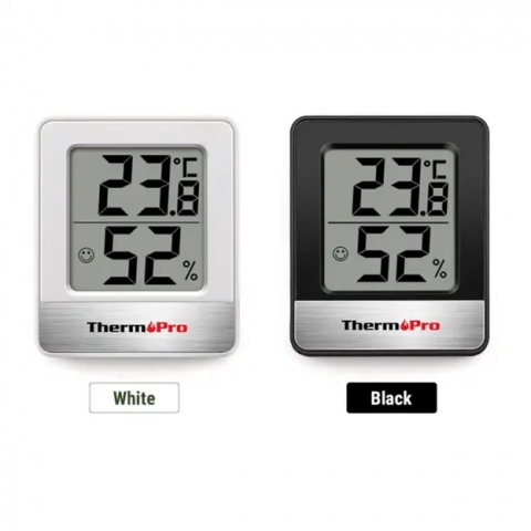 Termometru si higrometru de camera ThermoPro TP-49, Alb [2]