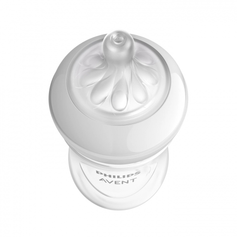 Tetina Philips Avent Natural Resonse, 3 luni+, debit 4, 2 bucati, SCY964/02, Philips [2]
