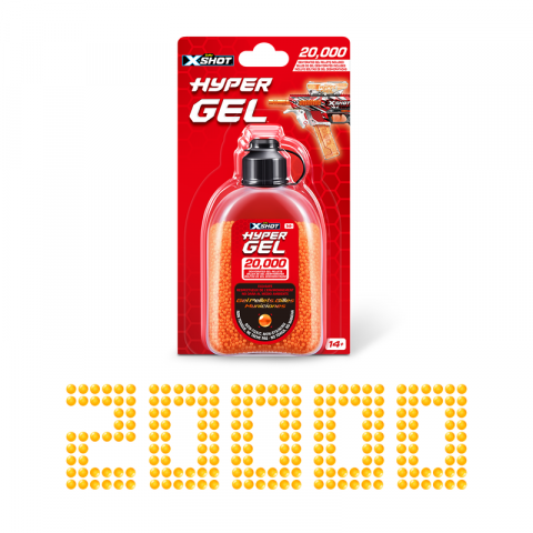 X-SHOT, Rezerva bile din gel, Hyper Gel 20000 bile [2]
