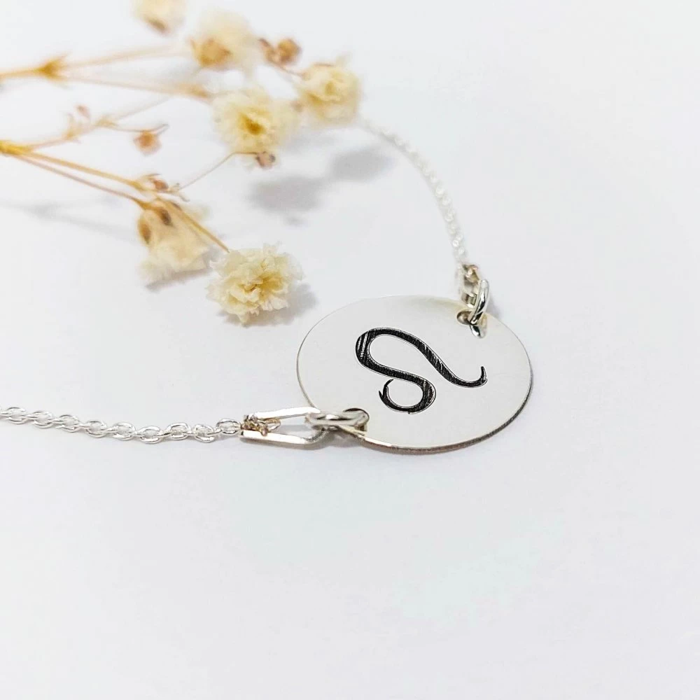 Colier Monetina personalizat cu semn zodiacal [2]