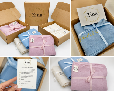 Pătură din 100% lână Merinos pentru bebeluși – Zina Atelier [7]