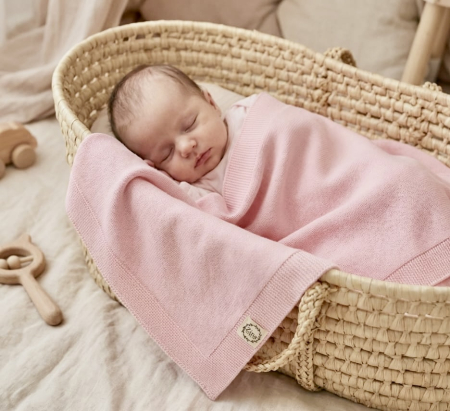 Pătură din 100% lână Merinos pentru bebeluși – Zina Atelier [5]