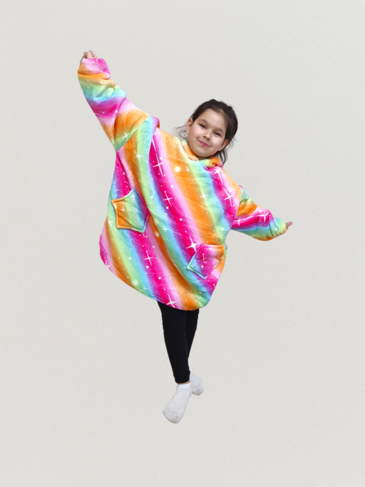 Hanorac Veselia 7-12 ani design color star [2]