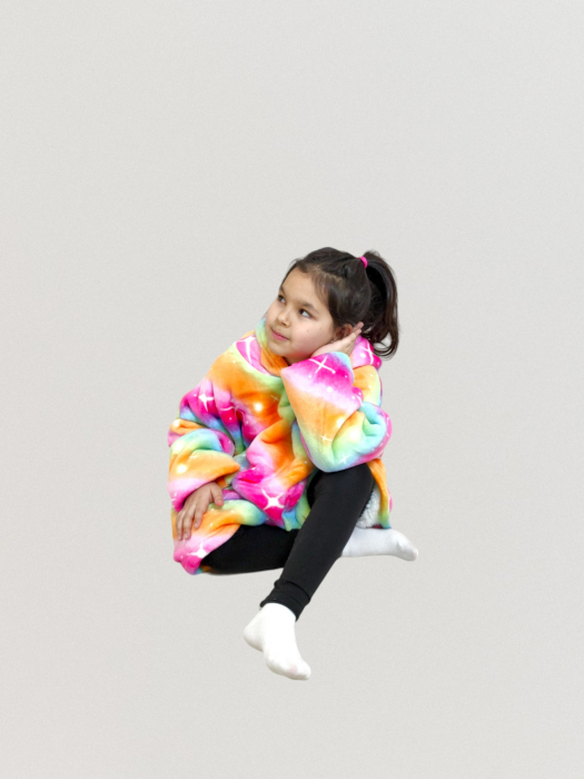 Hanorac Veselia 7-12 ani design color star [4]