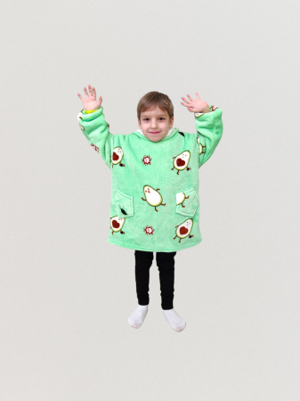 Hanorac Veselia 4-7 ani design avocado [1]