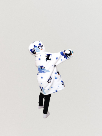 Hanorac Veselia 4-7 ani design pinguin [2]