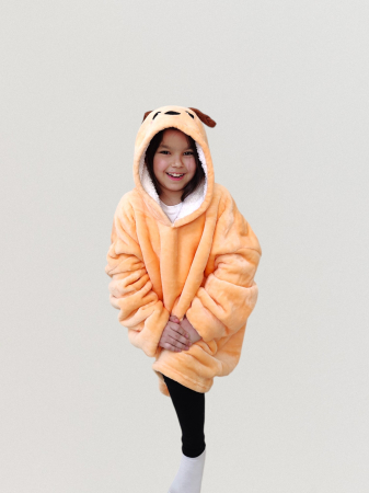 Hanorace - Hanorac Veselia 7-12 ani design yellow dog