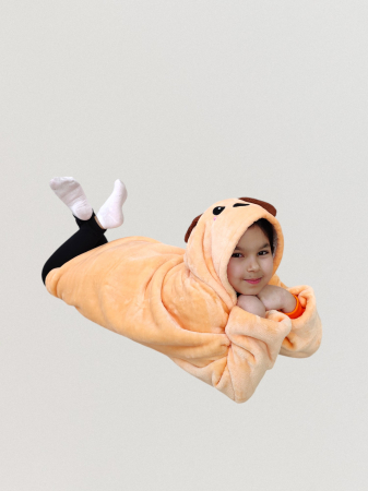 Hanorac Veselia 7-12 ani design yellow dog [3]