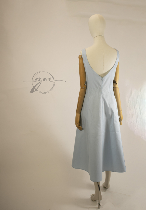 Rochie bumbac cu spatele gol [4]