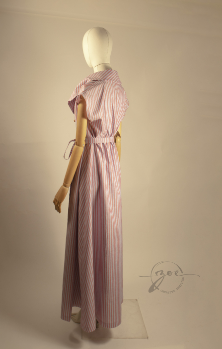 Rochie Maxi Fluizată din bumbac 100% Zoe | Atelier Zoe [2]