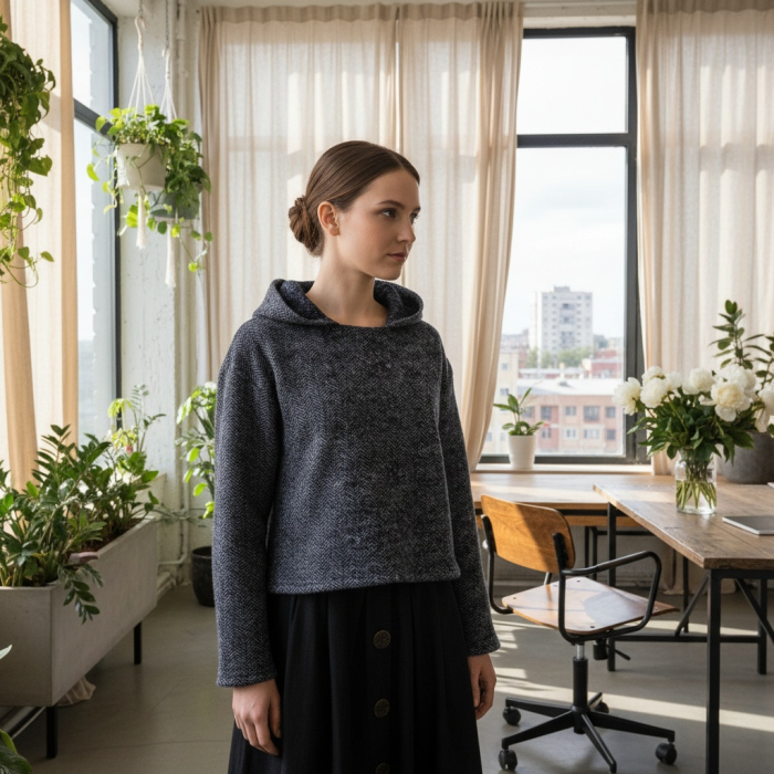 Hanorac Fir de Lana Zoe [2]