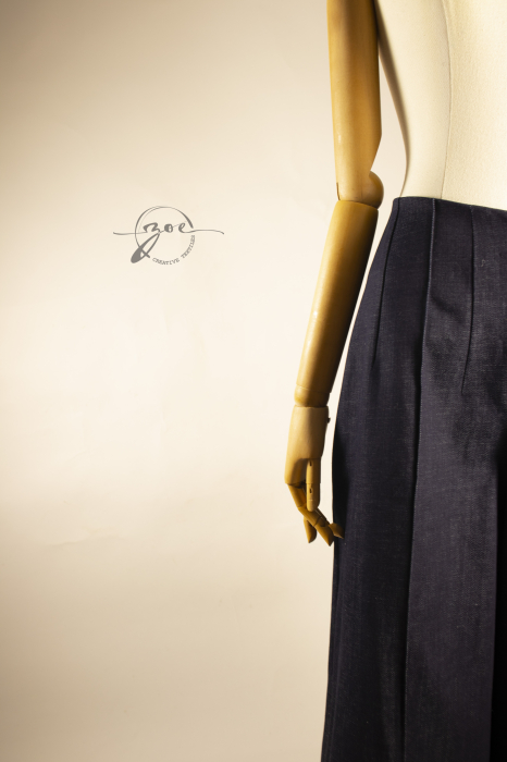 Pantaloni-Evazati-Denim-Talie-Inalta-Efect-Slabire-Personalizati [2]