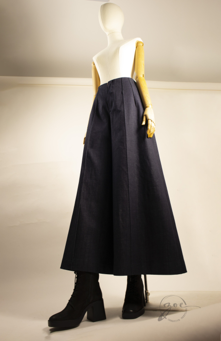 Pantaloni-Evazati-Denim-Talie-Inalta-Efect-Slabire-Personalizati [3]