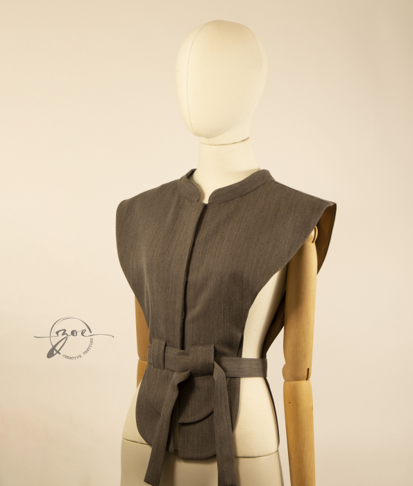 vesta-zoe-linii-curgatoare-stofa-lana-oversize-cordon-reglabil [3]