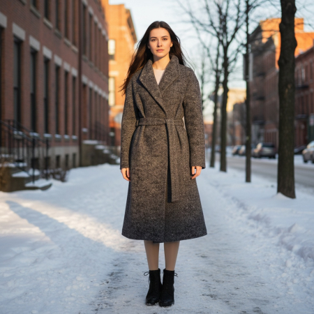 ECOU DE POVESTE - Palton Lana Fiarta Zoe