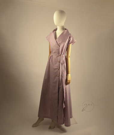 Rochii - Rochie Maxi Fluizată din bumbac 100% Zoe | Atelier Zoe
