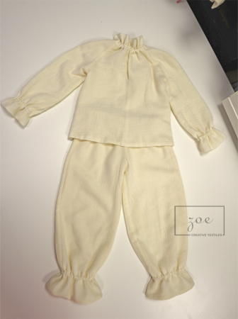 Costum Bebe Panza topita crem [0]