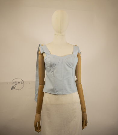 DANS DE LINII - Corset Zoe no 2 Bumbac