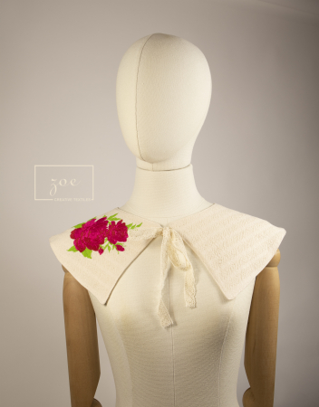 COLIER DE PANZA - Guler Zoe no 90 Broderie Bujor