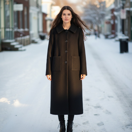 Sacouri si Paltoane - Palton Suman Zoe- Lana