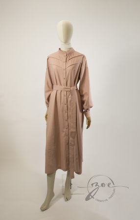 FLOARE DE BUMBAC - rochie-zoe-radacina-campului-panza-topita