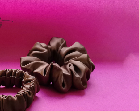 Mediu Scrunchie din Mătase Naturală [1]