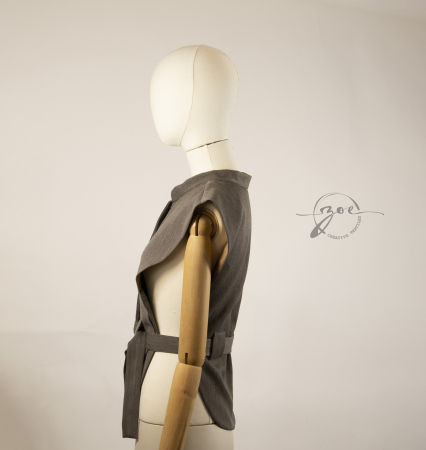 vesta-zoe-linii-curgatoare-stofa-lana-oversize-cordon-reglabil [3]