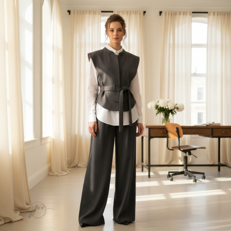 vesta-zoe-linii-curgatoare-stofa-lana-oversize-cordon-reglabil [1]