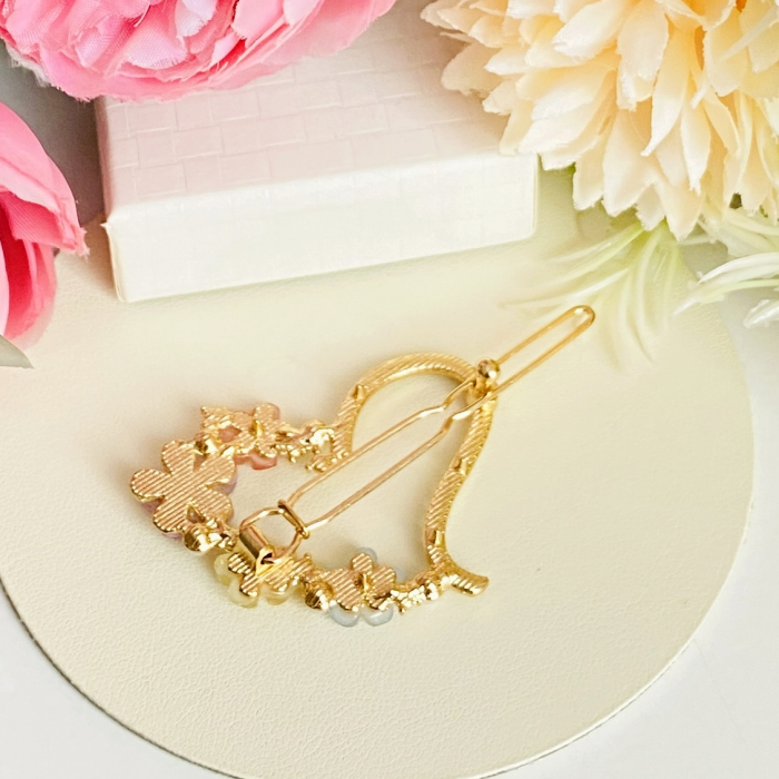 Agrafa Par Inima & Flori Colorate, Accesorii Par [9]