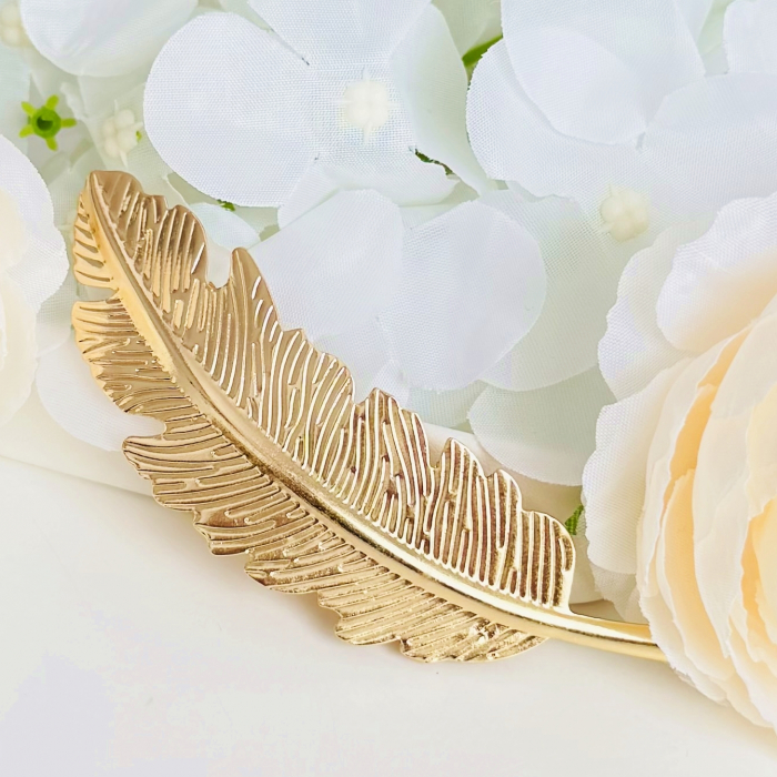 Clama Pana Aurie, Agrafa de Par, Accesorii Par, Clama metal [1]