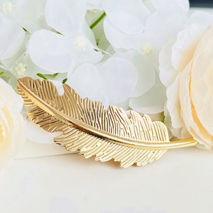 Clama Pana Aurie, Agrafa de Par, Accesorii Par, Clama metal [6]