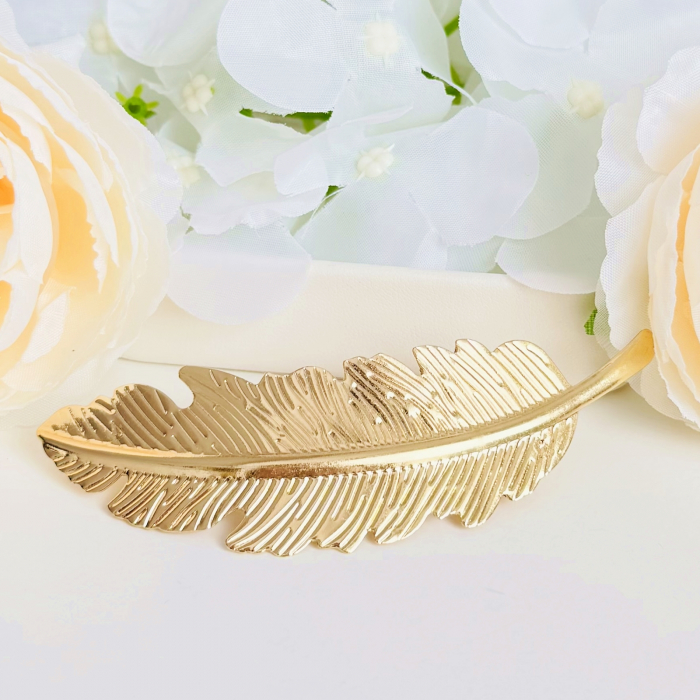 Clama Pana Aurie, Agrafa de Par, Accesorii Par, Clama metal [3]