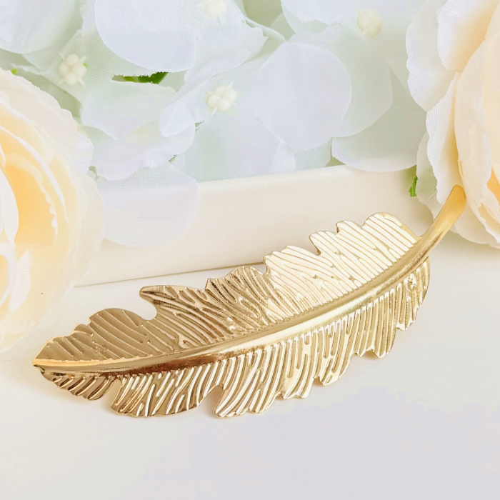 Clama Pana Aurie, Agrafa de Par, Accesorii Par, Clama metal [5]