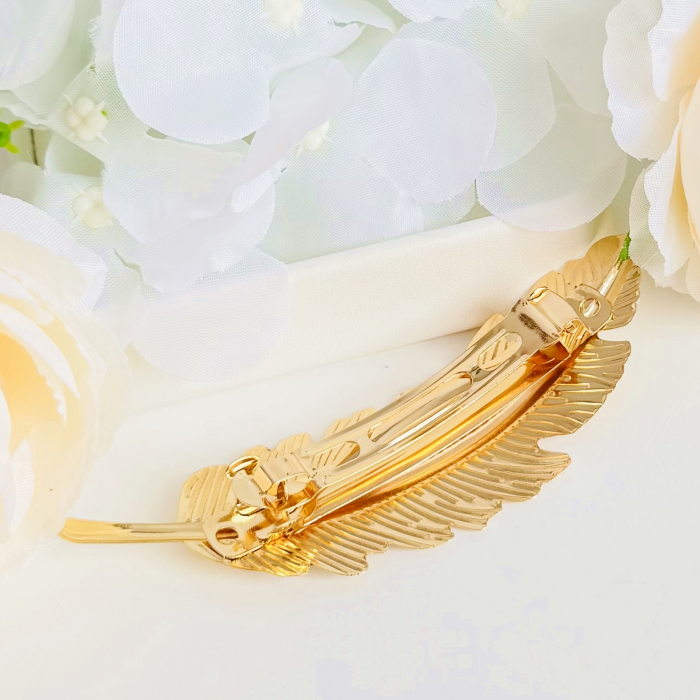 Clama Pana Aurie, Agrafa de Par, Accesorii Par, Clama metal [4]