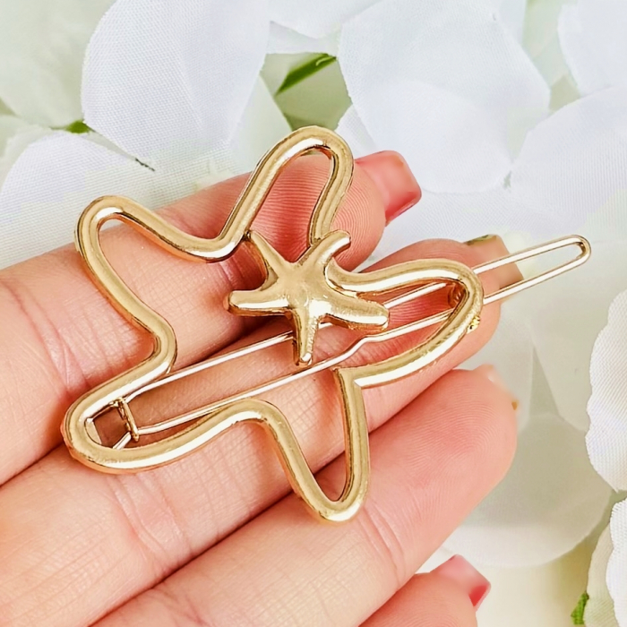 Agrafa Par Stea de Mare, Agrafa de Par, Accesorii Par, Clama metal [5]