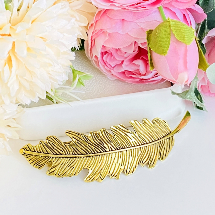 Clama Pana Aurie, Agrafa de Par, Accesorii Par, Clama metal [4]