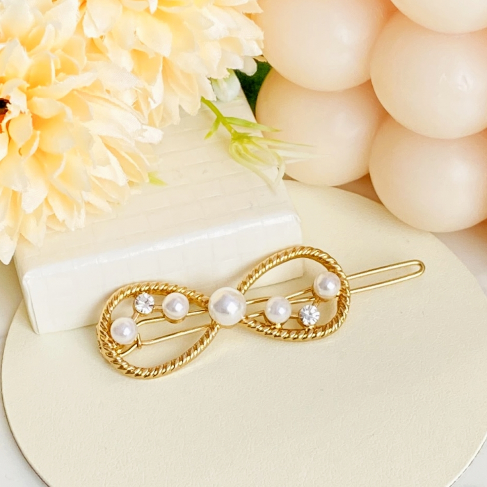 Agrafa de Par Semnul Infinitului, Agrafa de Par, Accesorii Par, Clama metal [2]