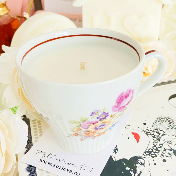 Lumanare Parfumata Ceara Soia Naturala, Lumanari Parfumate Handmade [5]