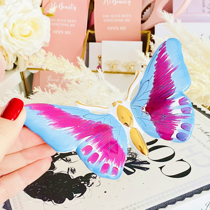 Decoratiune Vintage Fluture, Portelan Vintage [2]