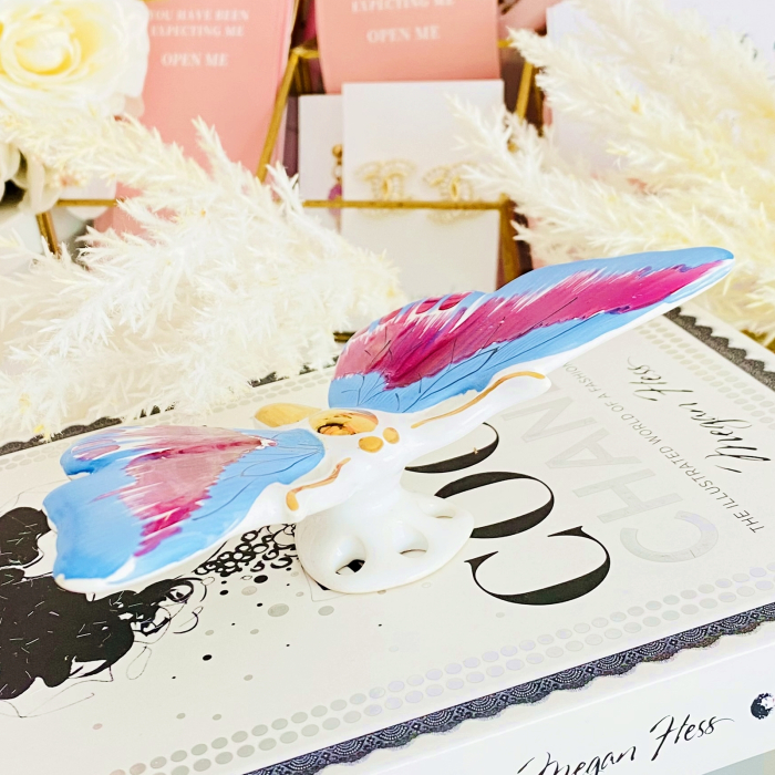 Decoratiune Vintage Fluture, Portelan Vintage [8]