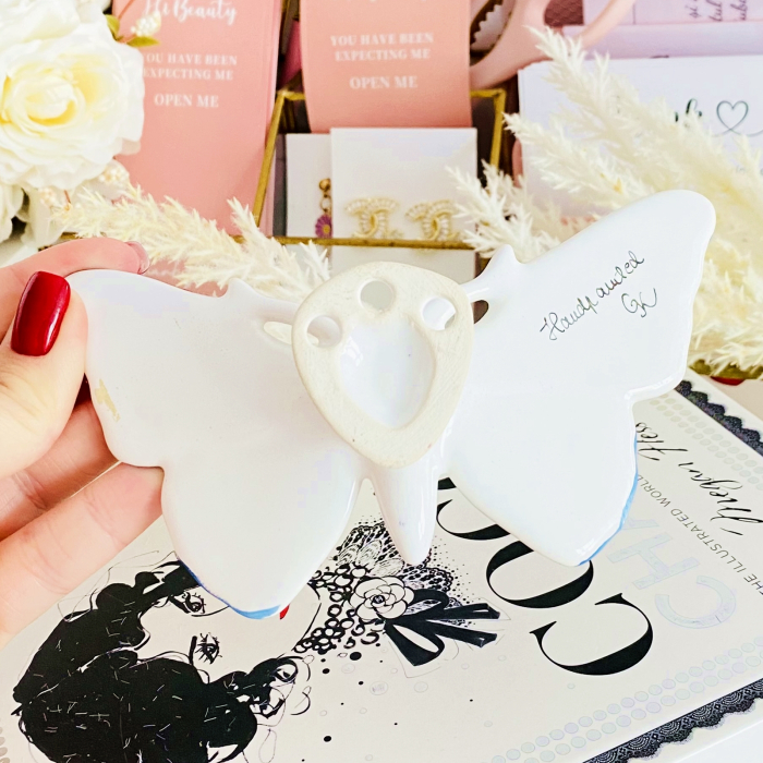 Decoratiune Vintage Fluture, Portelan Vintage [7]