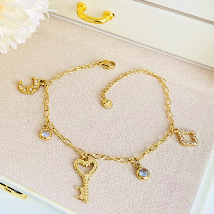 Bratara Cheia Inimii Otel Inoxidabil, Bijuterii Inox, Bratari Dama [9]