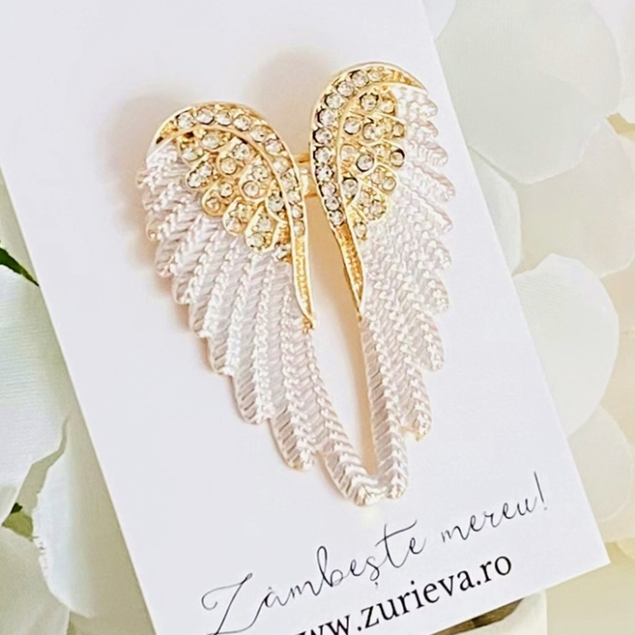 Brosa Aripi de Inger Aurii, Bijuterii Femei [2]