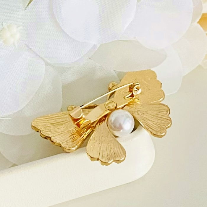 Brosa Fluture Alb, Brose Dama, Brose Elegante [5]