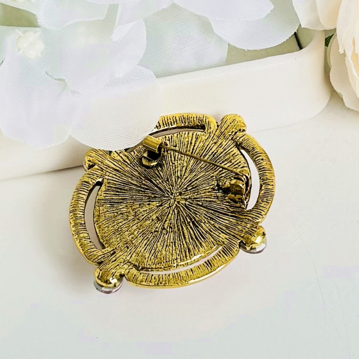 Brosa Pink Vintage, Brosa Dama Femei, Brose Statement [6]