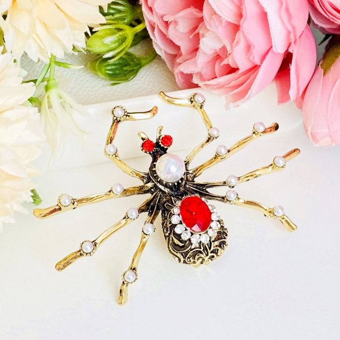 Brosa Vintage Spider, Brosa Dama Femei [4]
