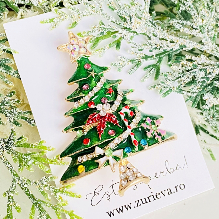 Brosa Brad de Craciun, Brosa Statement, Brose Femei [7]