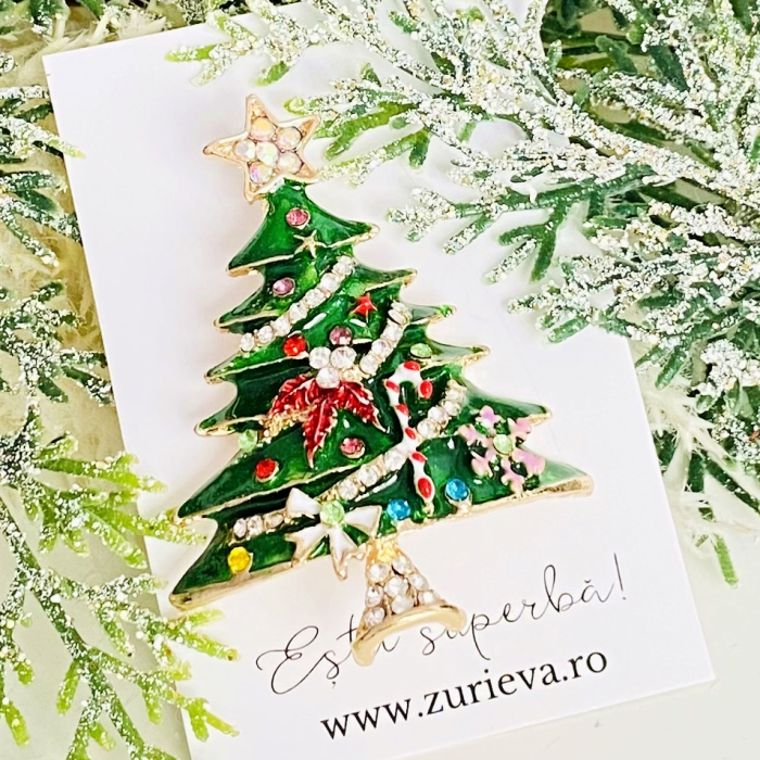 Brosa Brad de Craciun, Brosa Statement, Brose Femei [2]